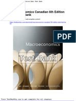 Macroeconomics Canadian 6th Edition Abel Test Bank