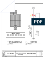 Site Development Plan Vicinity Map: National Highway