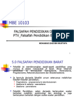 Falsafah Pendidikan Barat