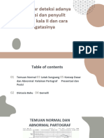 Konsep Dasar Deteksi Komplikasi Dan Penyulit Persalinan ISTI