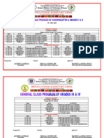 General Class Program 2021-2022