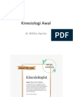 Kinesiologi Awal Rehab Medik