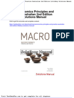 Macroeconomics Principles and Practice Australian 2nd Edition Littleboy Solutions Manual