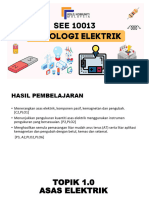 Topik 1 - Asas Elektrik