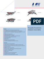 BRO DE EN 1071081 Kompakte Kreuztische