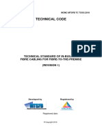 Technical Standard Fibre Cabling For Fibre