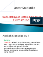 Pertemuan 1 - Pengantar Statistika