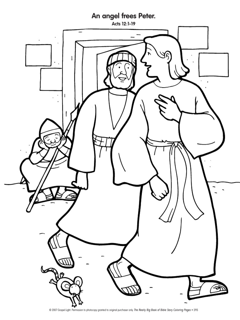 Angel Frees Peter from Prison | PDF