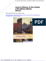 Making America A History of The United States Brief 5th Edition Berkin Solutions Manual