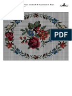Floral Wreath in DMC PAT0094 Downloadable PDF - 2