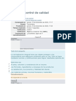 Normas y Control de Calidad Examen Primer Parcial (Segunda Vuelta)