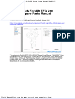 Jungheinrich Forklift Efg 220 G 500dz Spare Parts Manual Fn426233