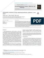 Orthognathic Treatment in Greig Cephalopolysyndactyly Syndrome