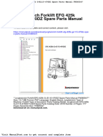 Jungheinrich Forklift Efg 425k Ge115 470dz Spare Parts Manual Fn585547