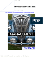 Management 11th Edition Griffin Test Bank