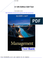 Management 12th Edition Daft Test Bank