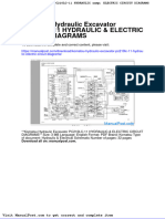 Komatsu Hydraulic Excavator Pc210lc 11 Hydraulic Electric Circuit Diagrams
