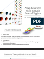 Askep Kebutuhan Dasar Manusia Personal Hygiene