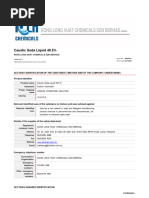 Kong Long Huat Chemicals SDN BHD MSDS - Caustic Soda Liquid 48-50 %, BI GHS8