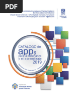 Catálogo de App UNAM