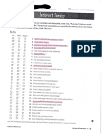 Interest Inventory