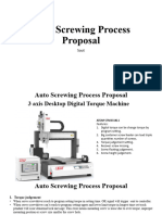 Auto Screwing Process Proposal