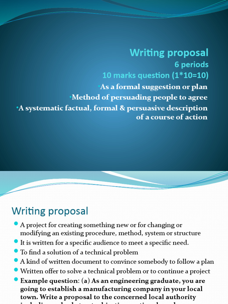 Proposal Writing PDF Methodology Science