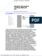 Kobelco Hydraulic Excavator Sk135srd 5 Shop Manual S5yy6229e01