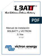 Bslbatt - 5.1k - Victron - Setup - Guide - v1.3 Manual Bateria Litio