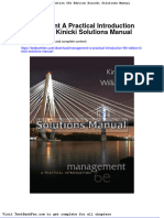 Management A Practical Introduction 6th Edition Kinicki Solutions Manual