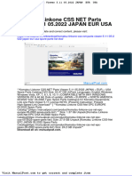 Komatsu Linkone Css Net Parts Viewer 5-11-05 2022 Japan Eur Usa Spare Parts List DVD