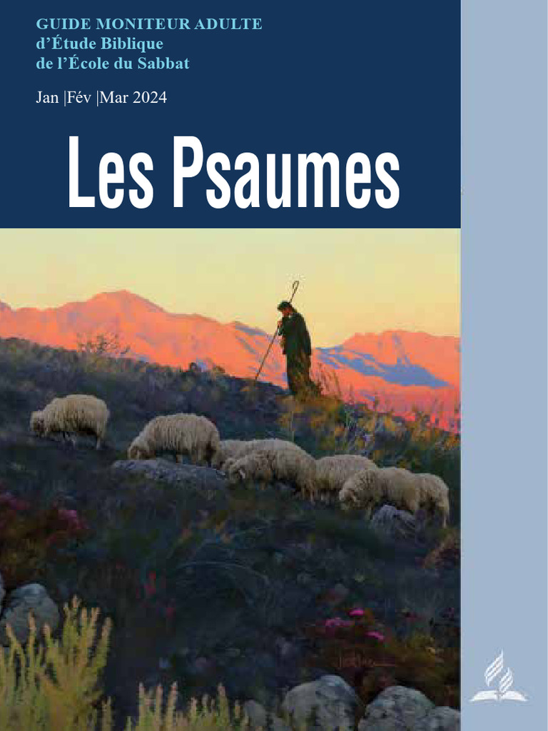 Guide Moniteurs Adultes 1er Trimestre 2024 Les Psaumes PDF