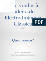 Aula 01 Electrodinamica Classica