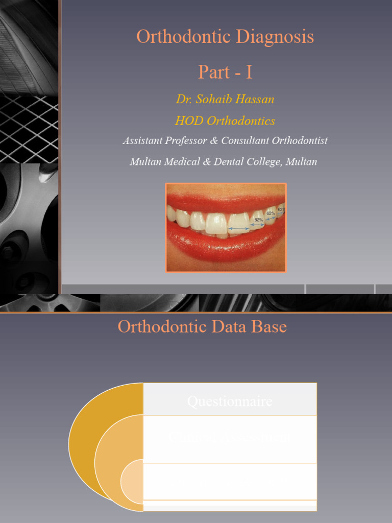 Orthodontic Diagnosis PartI PDF