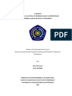 Contoh Laporan Kegiatan Pengenalan Lingkungan Persekolahan