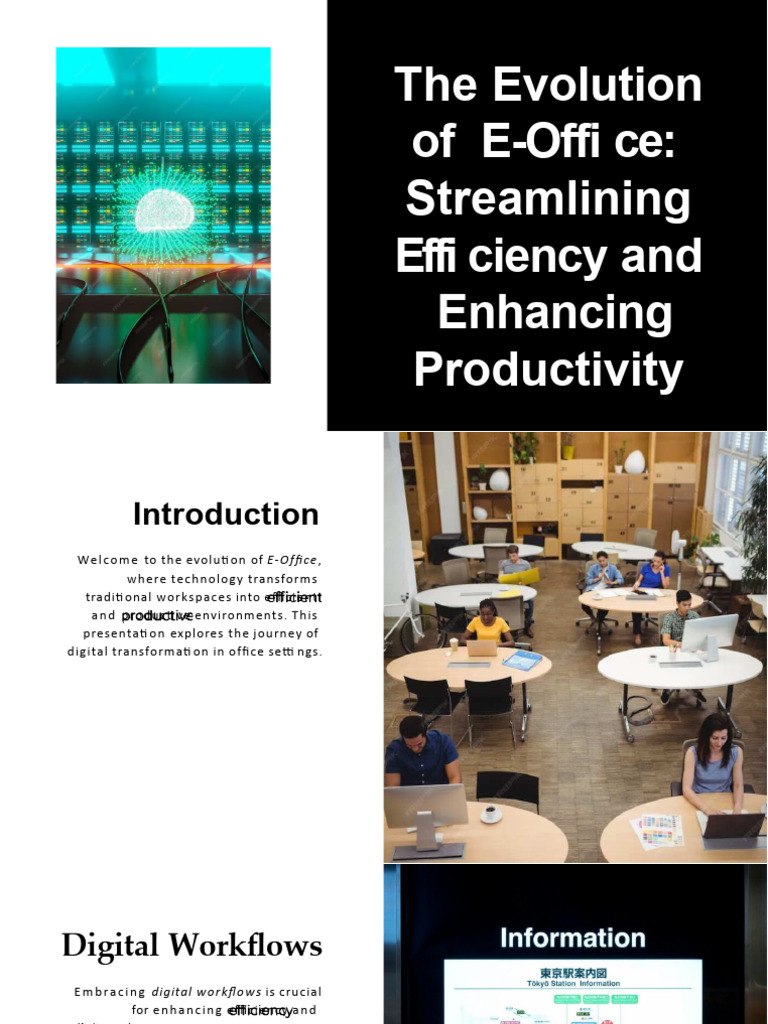 e office PDF Communication Information Science