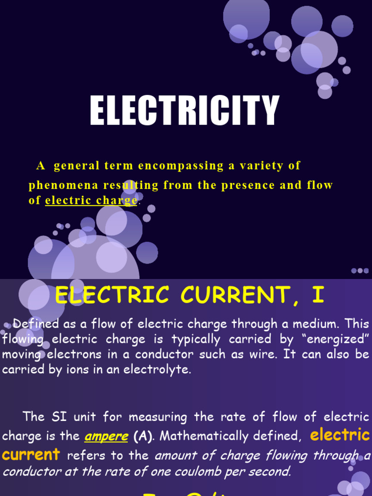 ELECTRICITY DEFINITION SIMPLE intelligence overview