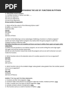 Class8 (L7.Understanding The Use of Function in Python)