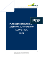 Plan Anticorrupción y Atención Al Ciudadano Ecopetrol 2023