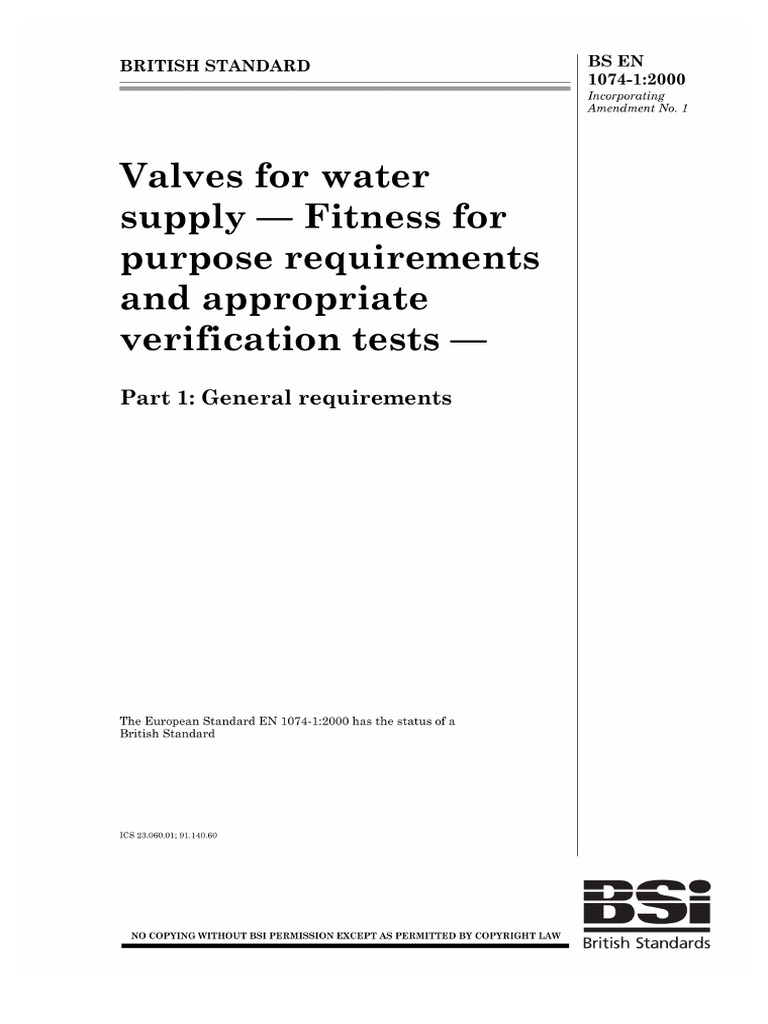 En1074 1 | PDF