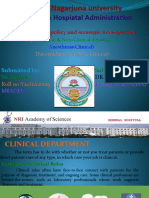 Clinical & Non-Clinical Department PPT Final