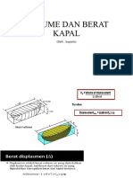 TBK Pertemuan 4 - Berat Kapal