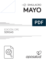 Simulacro Mayo Ope Sergas 2022