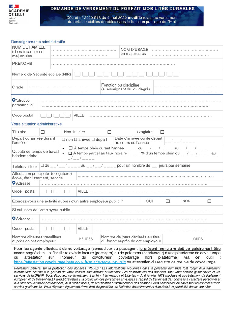 Demande de versement FMD 2025 | PDF | Évolution de carrière | Affaires
