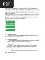 Unit 3 Path Testing