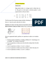 1.3 Solving Linear System