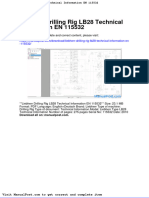 Liebherr Drilling Rig Lb28 Technical Information en 115532