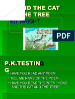 Poem Dad and The Cat and The Tree 2