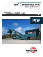 PDF Powerscreen Commander 1400 2 Deck Tech Spec Rev4 06-06-2011 Comander