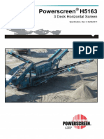 PDF Powerscreen H5163 Tech Spec Rev3 06-06-2011 H5163 H Range